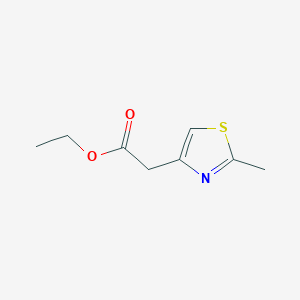 molecular formula C8H11NO2S B1300737 (2-Methyl-thiazol-4-yl)-acetic acid ethyl ester CAS No. 37128-24-8
