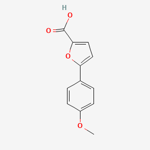 molecular formula C12H10O4 B1300739 5-(4-Methoxyphenyl)furan-2-carboxylic acid CAS No. 52938-99-5