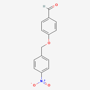 B1300809 4-(4-Nitrobenzyloxy)benzaldehyde CAS No. 67565-48-4