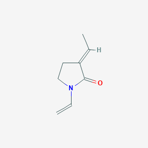 2-Pyrrolidinone, 1-ethenyl-3-ethylidene-, (3E)-