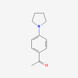 B1300827 1-(4-Pyrrolidin-1-ylphenyl)ethanone CAS No. 21557-09-5