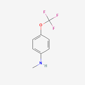 molecular formula C8H8F3NO B1300835 n-Methyl-4-(trifluoromethoxy)aniline CAS No. 41419-59-4