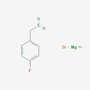 molecular formula C8H8BrFMg B130084 4-Fluorophenethylmagnesium bromide CAS No. 157977-55-4