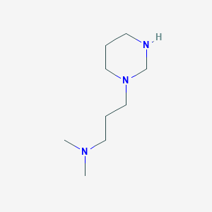 molecular formula C9H21N3 B1300845 Dimethyl-[3-(tetrahydro-pyrimidin-1-yl)-propyl]-amine CAS No. 510764-57-5