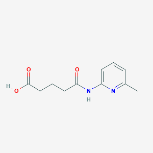 molecular formula C11H14N2O3 B1300865 N-(6-Methyl-2-pyridyl)glutaramic acid CAS No. 200417-41-0