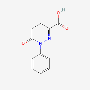6-Oxo-1-phenyl-1,4,5,6-tetrahydropyridazine-3-carboxylic acid