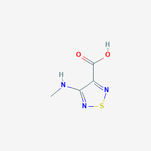 4-(Methylamino)-1,2,5-thiadiazole-3-carboxylic acid