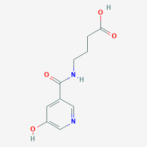 4-{[(5-Hydroxypyridin-3-yl)-carbonyl]amino}butanoic acid