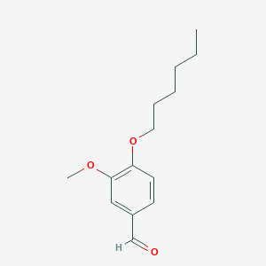 4-(Hexyloxy)-3-methoxybenzaldehyde