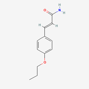 3-(4-Propoxyphenyl)acrylamide