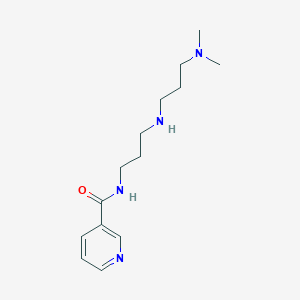 N-[3-(3-Dimethylamino-propylamino)-propyl]-nicotinamide