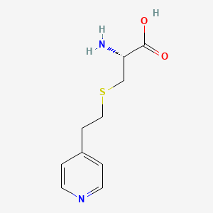 molecular formula C10H14N2O2S B1300984 S-[2-(4-Pyridyl)ethyl]-L-cysteine CAS No. 28809-04-3