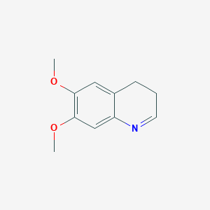 molecular formula C11H13NO2 B1300995 6,7-Dimethoxy-3,4-dihydroquinoline CAS No. 439095-32-6