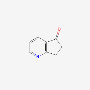 molecular formula C8H7NO B1300999 6,7-Dihydro-5H-cyclopenta[B]pyridin-5-one CAS No. 28566-14-5