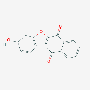 molecular formula C16H8O4 B1301001 3-Hydroxybenzo[B]naphtho[2,3-D]furan-6,11-dione CAS No. 97620-82-1
