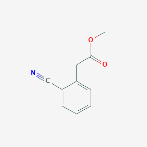 molecular formula C10H9NO2 B1301004 Methyl 2-(2-cyanophenyl)acetate CAS No. 20921-96-4