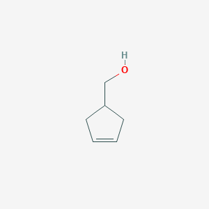 molecular formula C6H10O B1301006 1-Hydroxymethyl-3-cyclopentene CAS No. 25125-21-7