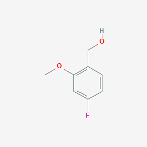 molecular formula C8H9FO2 B130101 4-Fluoro-2-methoxybenzyl alcohol CAS No. 157068-03-6