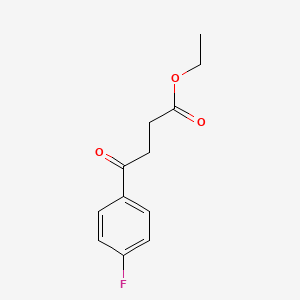 molecular formula C12H13FO3 B1301014 Ethyl 4-(4-fluorophenyl)-4-oxobutanoate CAS No. 41310-80-9