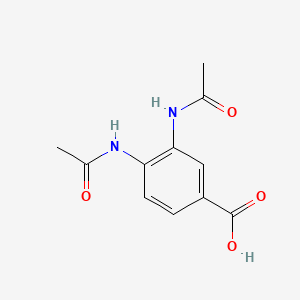 molecular formula C11H12N2O4 B1301042 3,4-Diacetamidobenzoic acid CAS No. 205873-56-9