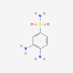 molecular formula C6H9N3O2S B1301043 3,4-Diaminobenzenesulfonamide CAS No. 2360-20-5