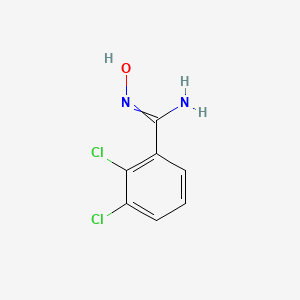 molecular formula C7H6Cl2N2O B1301049 2,3-dichloro-N'-hydroxybenzenecarboximidamide CAS No. 261761-55-1