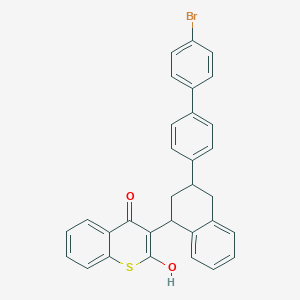 molecular formula C31H23BrO2S B130105 Difethialone CAS No. 104653-34-1
