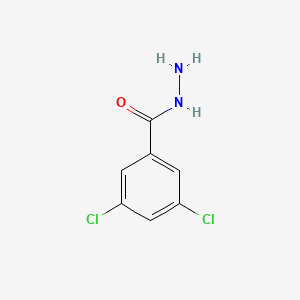 molecular formula C7H6Cl2N2O B1301051 3,5-Dichlorobenzohydrazide CAS No. 62899-78-9