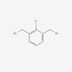 molecular formula C8H7Br2F B1301053 1,3-Bis(bromomethyl)-2-fluorobenzene CAS No. 25006-86-4