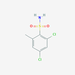 molecular formula C7H7Cl2NO2S B1301055 2,4-Dichloro-6-methylbenzenesulfonamide CAS No. 568577-80-0