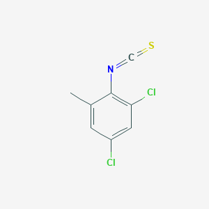 molecular formula C8H5Cl2NS B1301056 1,5-Dichloro-2-isothiocyanato-3-methylbenzene CAS No. 306935-83-1