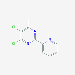 molecular formula C10H7Cl2N3 B1301057 4,5-二氯-6-甲基-2-(吡啶-2-基)嘧啶 CAS No. 306935-55-7