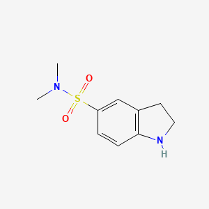 molecular formula C10H14N2O2S B1301072 N,N-二甲基吲哚-5-磺酰胺 CAS No. 99169-99-0