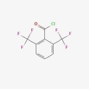 molecular formula C9H3ClF6O B1301073 2,6-双(三氟甲基)苯甲酰氯 CAS No. 53130-44-2