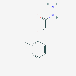 molecular formula C10H14N2O2 B1301100 2-(2,4-Dimethylphenoxy)acetohydrazide CAS No. 72293-69-7