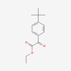 molecular formula C14H18O3 B1301108 Ethyl 4-tert-butylbenzoylformate CAS No. 80120-36-1