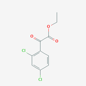 molecular formula C10H8Cl2O3 B1301112 Ethyl 2,4-dichlorobenzoylformate CAS No. 34966-51-3