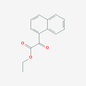 molecular formula C14H12O3 B1301122 Ethyl 1-naphthoylformate CAS No. 33656-65-4
