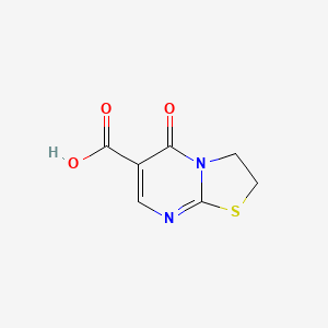 molecular formula C7H6N2O3S B1301136 5-氧代-3,5-二氢-2H-噻唑并[3,2-a]嘧啶-6-羧酸 CAS No. 32084-55-2