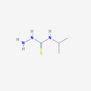 molecular formula C4H11N3S B1301139 4-Isopropyl-3-thiosemicarbazide CAS No. 13431-36-2