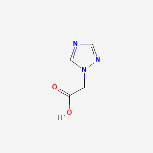 molecular formula C4H5N3O2 B1301141 1,2,4-Triazole-1-acetic acid CAS No. 28711-29-7