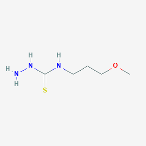 molecular formula C5H13N3OS B1301145 4-(3-Methoxypropyl)-3-thiosemicarbazide CAS No. 71058-32-7