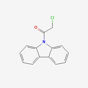 molecular formula C14H10ClNO B1301146 9-(chloroacetyl)-9H-carbazole CAS No. 38002-61-8