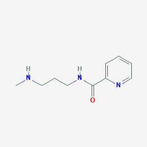 molecular formula C10H15N3O B1301153 N-(3-(Methylamino)propyl)picolinamide CAS No. 34968-55-3