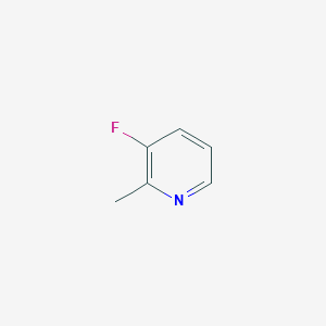 molecular formula C6H6FN B130116 3-Fluoro-2-methylpyridine CAS No. 15931-15-4