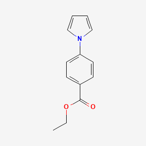 B1301166 ethyl 4-(1H-pyrrol-1-yl)benzoate CAS No. 5044-37-1
