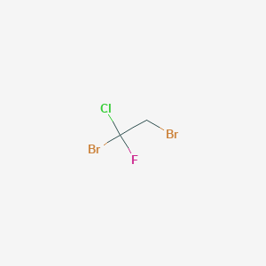 molecular formula C2H2Br2ClF B1301169 1,2-Dibromo-1-chloro-1-fluoroethane CAS No. 243139-69-7
