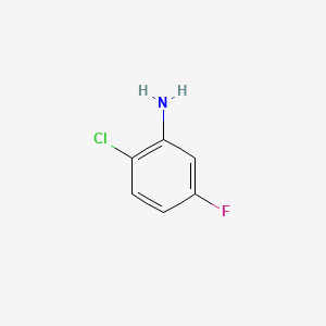 molecular formula C6H5ClFN B1301171 2-Chloro-5-fluoroaniline CAS No. 452-83-5