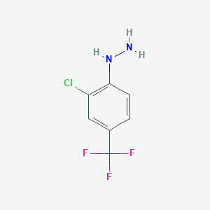 (2-Chloro-4-(trifluoromethyl)phenyl)hydrazine
