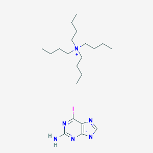 molecular formula C21H39IN6 B130119 Tetrabutylammonium (6-iodo-1H-purin-2-YL)amide CAS No. 156126-48-6